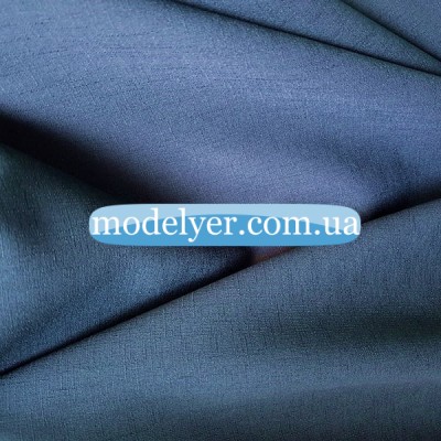 Ткань Лен стрейч (зеленый темный)